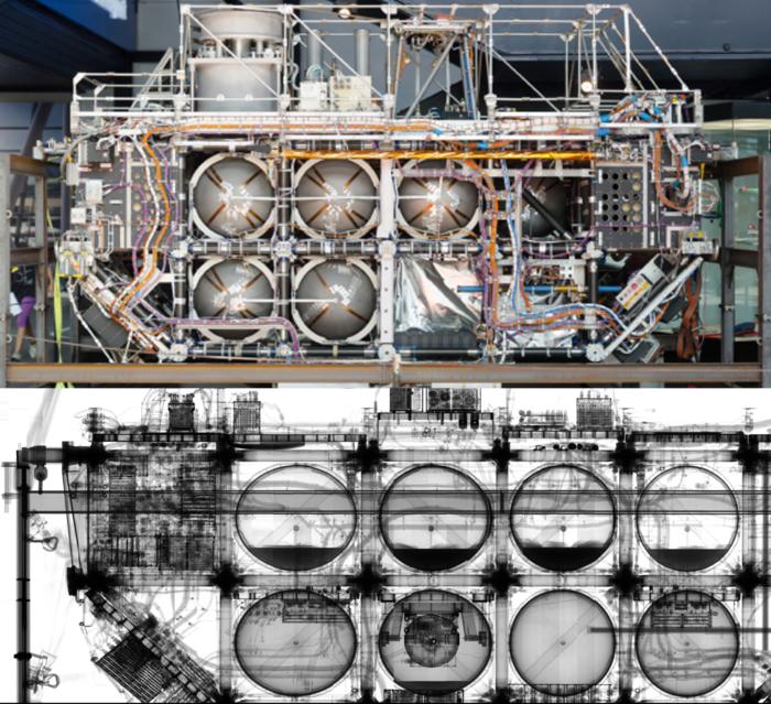X-ray images of EURECA