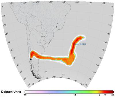 A Gush of Volcanic Gas