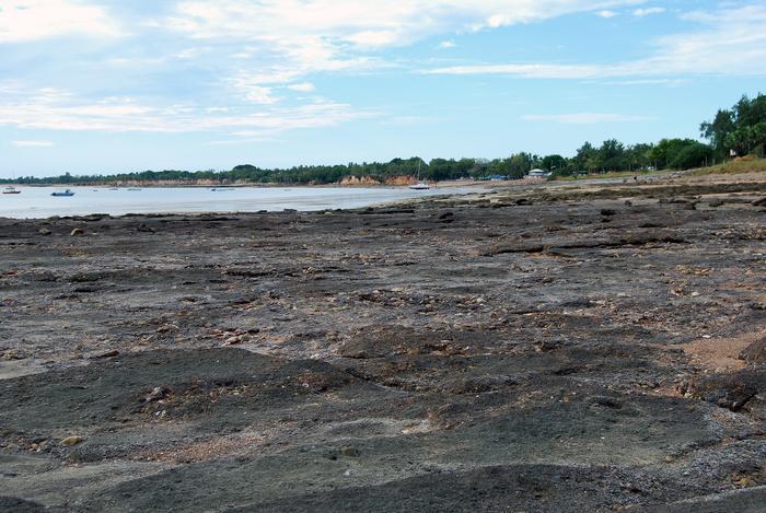 115 million year old sea floor deposits exposed near Darwin in northern Australia