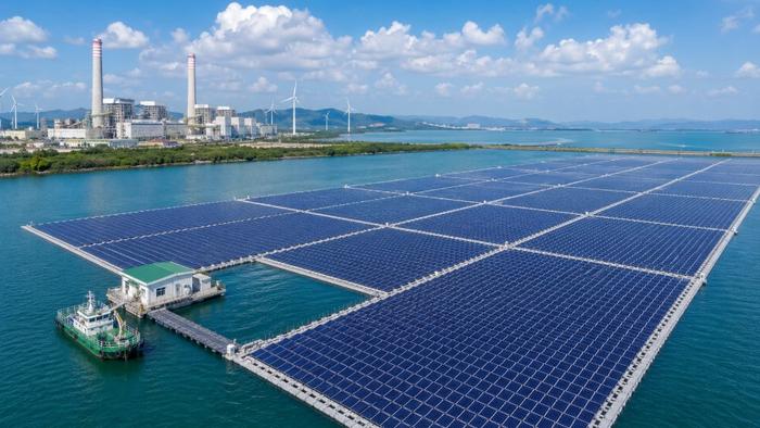Offshore floating photovoltaic (OFPV) system