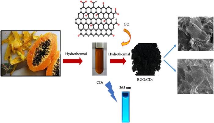 Revolutionary Nanocomposite from Papaya Peel Waste: A Dual-Edged Sword Against Pollution and Infections