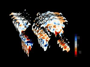Water storage anomalies