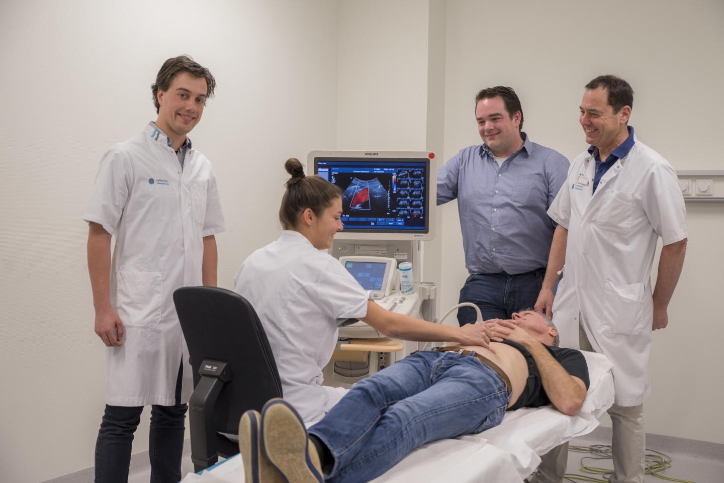 An Abdominal Aorta Inspection Using the New Technology
