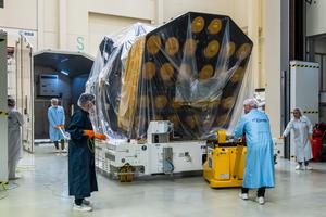 Plato unloaded at ESTEC