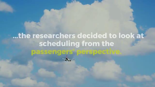 New Scheduling System Could Help Reduce Flight Delays