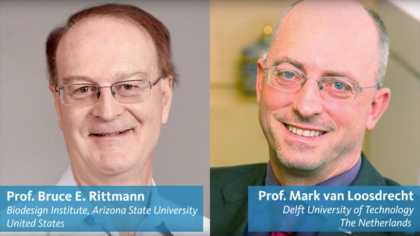 Bruce Rittmann and Mark van Loosdrecht, Stockholm International Water Institute