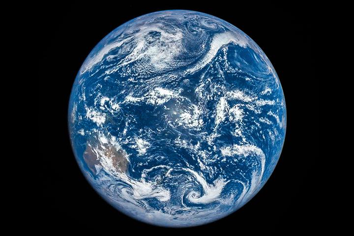 An epic eclipse from NOAA's DSCOVR Satellite