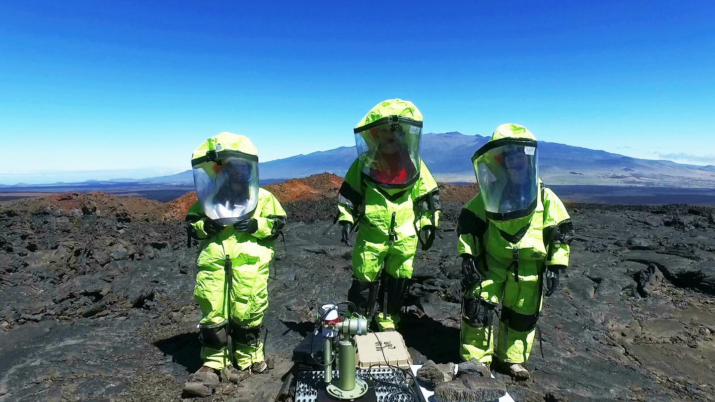 Field Testing of a Portable Instrument [IMAGE] | EurekAlert! Science ...