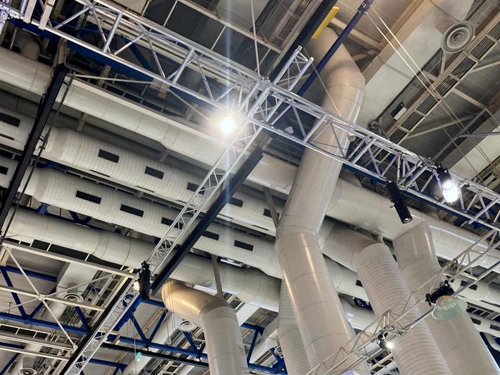Example of air duct networks