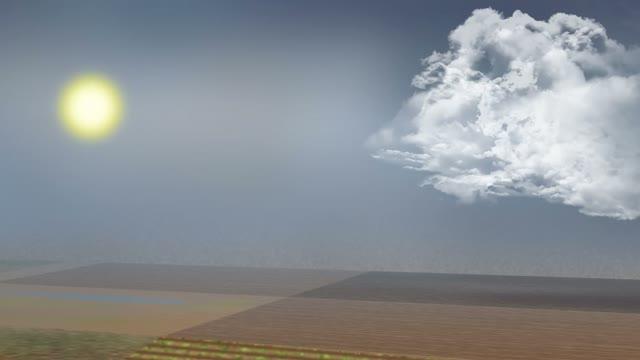 Raindrops Spur Soil-Filled Mist