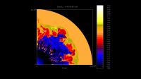 Bubbles Forming Around 40-solar-mass Star