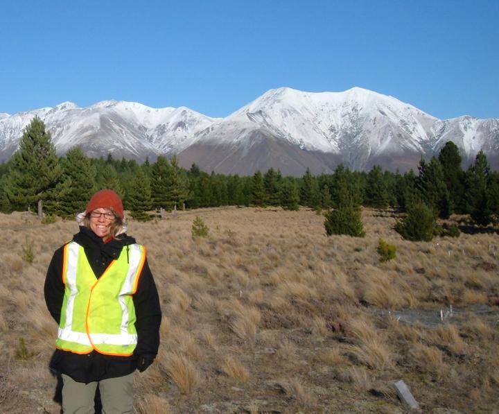 Katrina Cousins in New Zealand