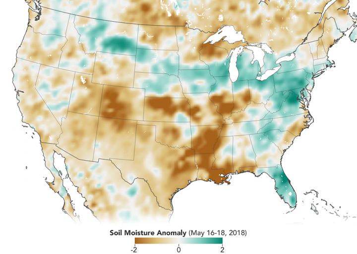 NASA Soil Moisture Data Advances Global Crop Forecasts