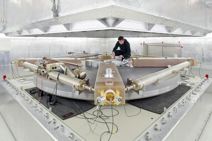 Ring laser at the Geodetic Observatory Wettzell in Bavaria
