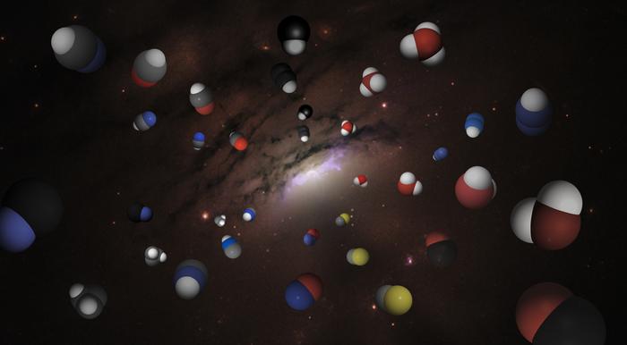 Molecules found in the galaxy APM 08279+5255