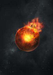 A giant collision in Mars’ early history