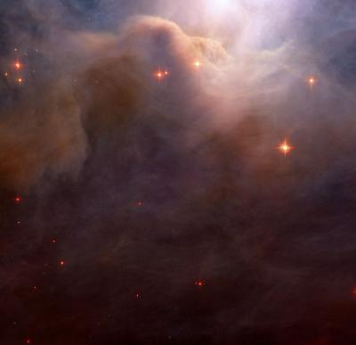 Blushing Dusty Nebula