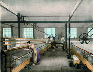Spinning cotton