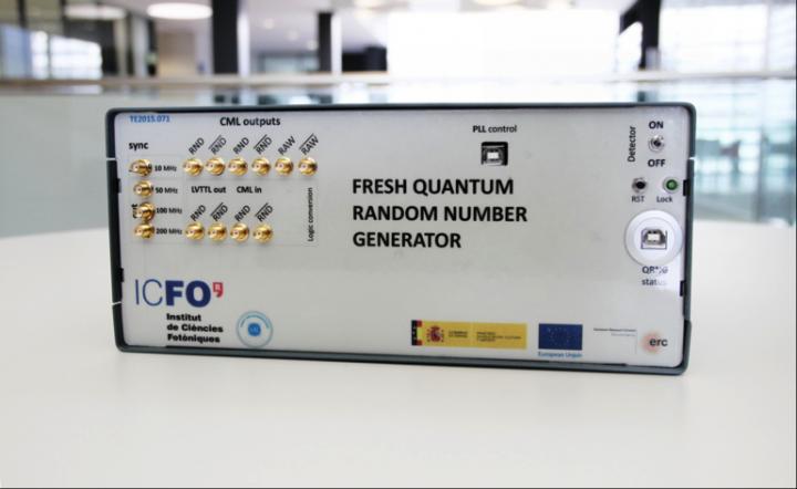Quantum Random Number Generator (1 of 2)