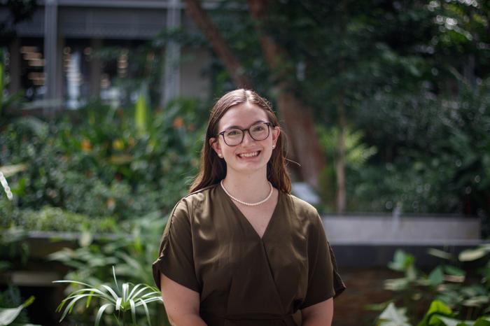 SMU Research Assistant Emma Grimley