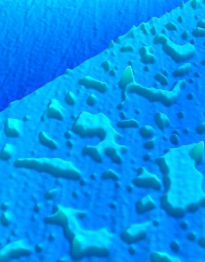 Graphene on Water on Mica