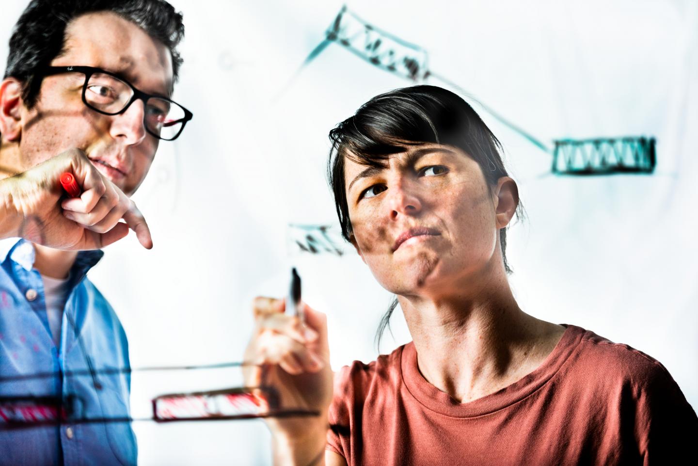 Simone Fabiano and Jennifer Gerasimov, Linköping University