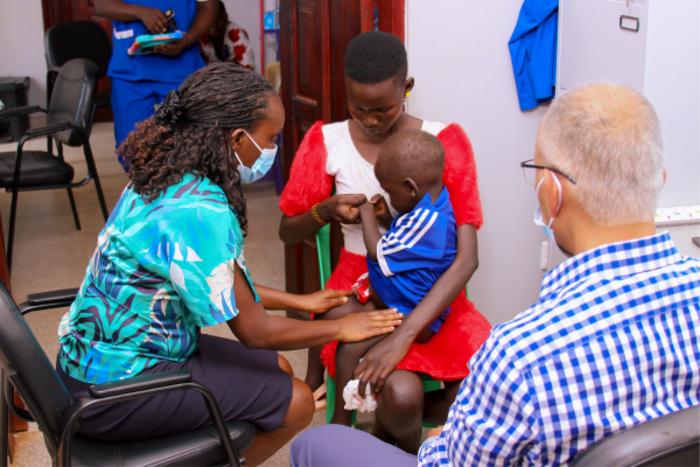 Chandy John and Ruth Namazzi