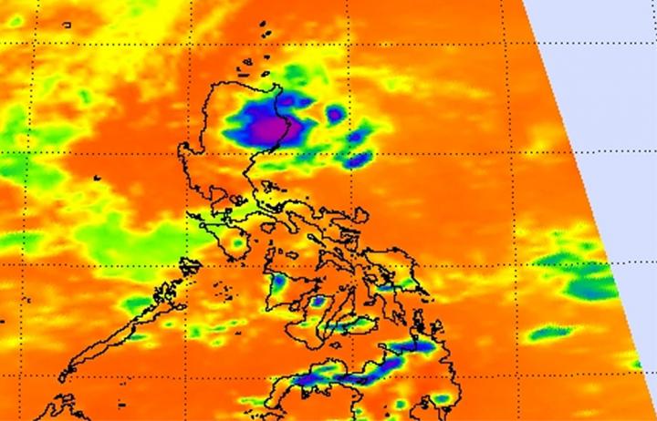 AIRS Image of 12W