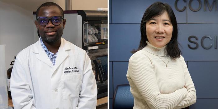 John Fetse and Nancy Guo