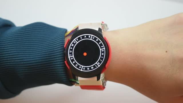 WristText Close Up