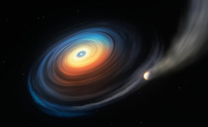 Artist's Impression of the WDJ0914+1914 System
