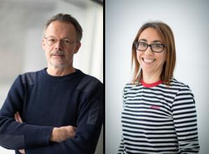Senior authors Prof. Bart Lambrecht (left) and Prof. Hamida Hammad (right)