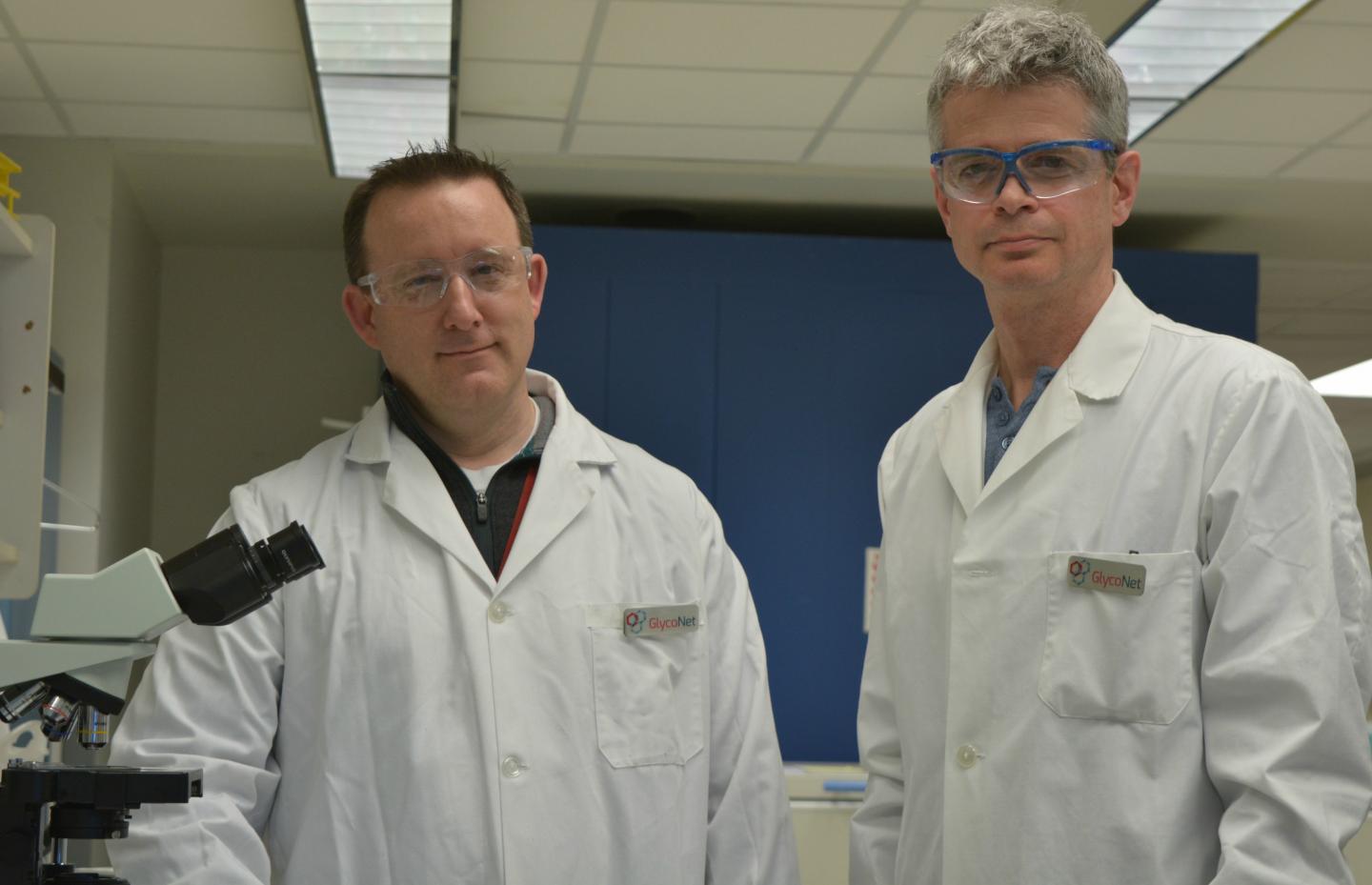 Dr. Jason Acker and Dr. Robert Ben, Canadian Glycomics Network