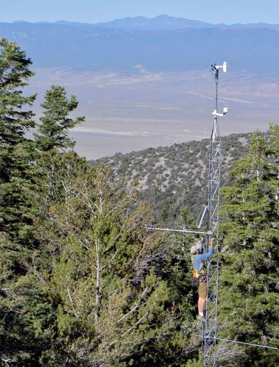 Installing Sensors and Networking Gear for Climate Monitoring