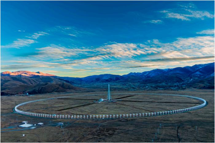 Fig. 1. The Daocheng Solar Radio Telescope.