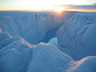 Sunset Over Greenland
