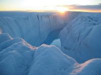 Sunset Over Greenland