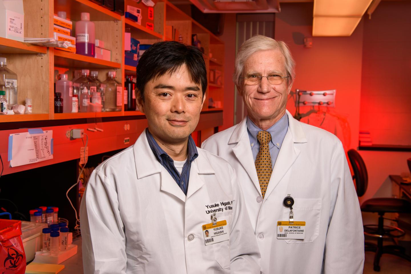 Yusuke Higashi and Patrice Delafontaine