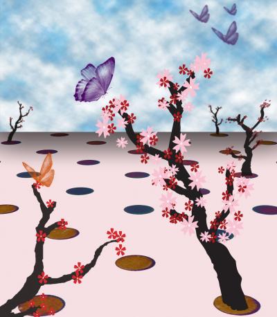 Flowers and Butterflys