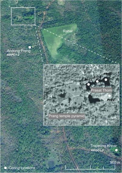 Coring Locations