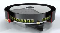 Rendering of 'Adaptive Secondary' Mirror for the University of Hawaii's 2.2-Meter Telescope