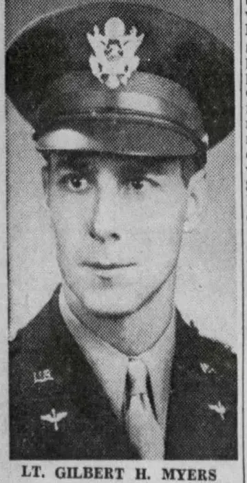 US Army Air Forces (USAAF) 2nd Lt Gilbert Haldeen Myers