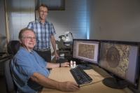 Dr Bob Burne and Professor Murray Batchelor, Australian National University 