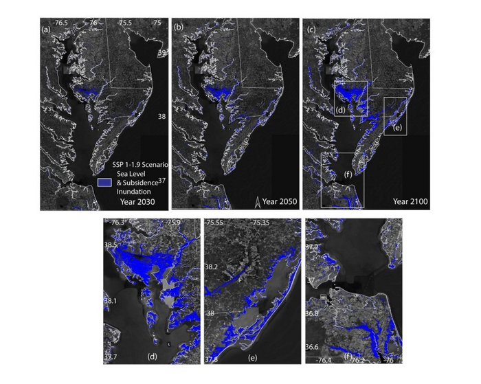 Projected Inundation area