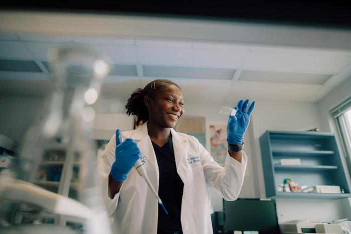 Medical University of South Carolina doctoral candidate Amber Hazzard