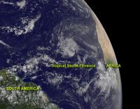 GOES-13 Image of Florence on Aug. 5