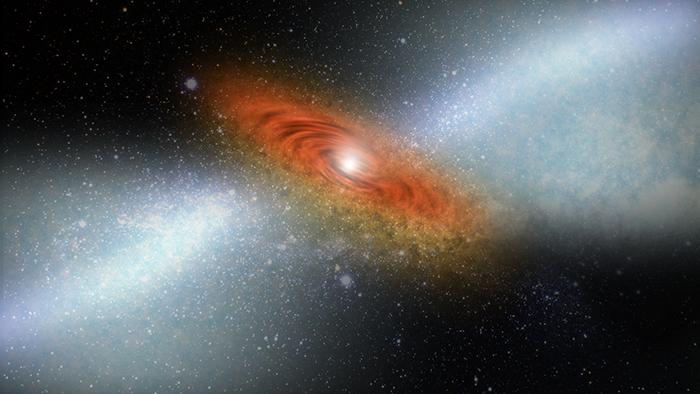 JHU Quasar Illustration