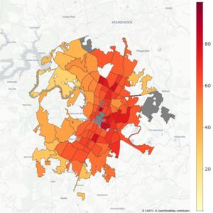 Austin map