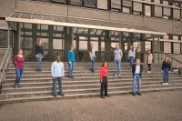 The team (from left):