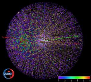 Delayed signal of a reactor neutrino event detected on August 24, with energy of ~2.2MeV.